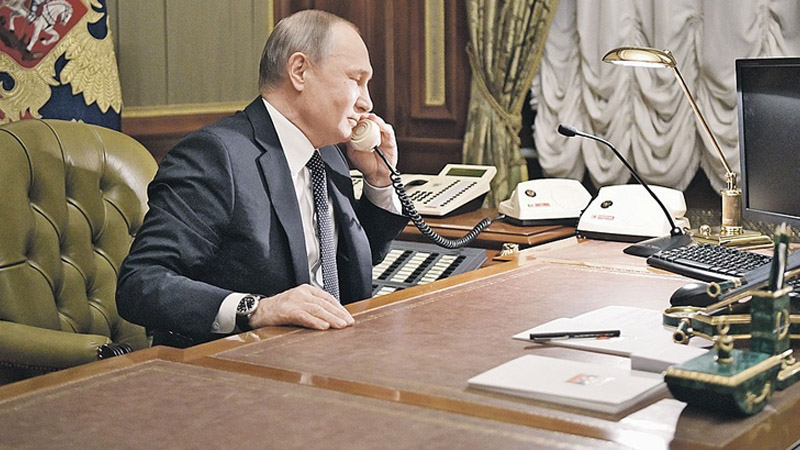 Кто чаще всего звонил Путину в 2018 году
