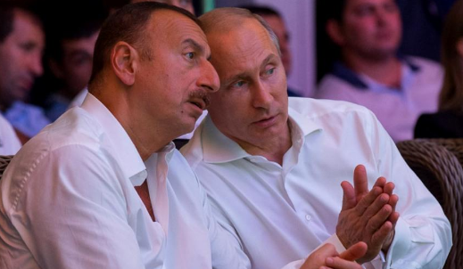 Путин: «Алиев - опытный и дальновидный политический деятель»