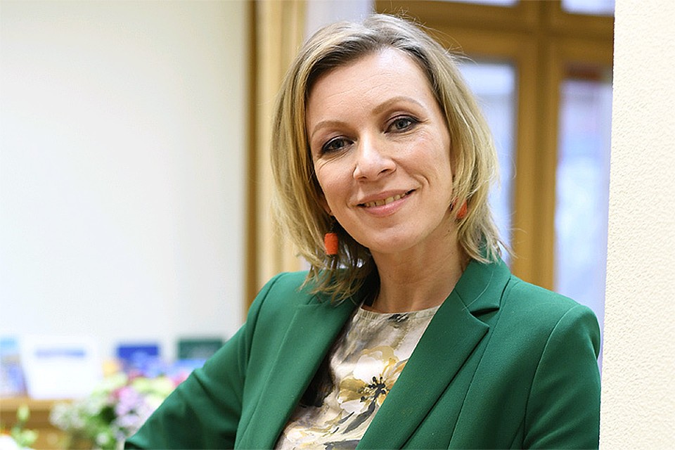 Официальный представитель МИД России Мария Захарова прибыла в Армению