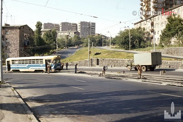 Երևանում առաջին տրամվայի գործարկման օրը