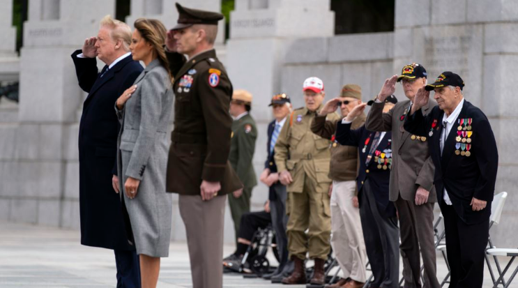 Дональд Трамп принял 97-летнего ветерана Грегори Меликяна