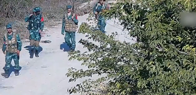 Наемники-террористы в форме азербайджанских пограничников (видео)