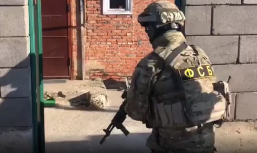 ФСБ показала видео задержания международных террористов в России