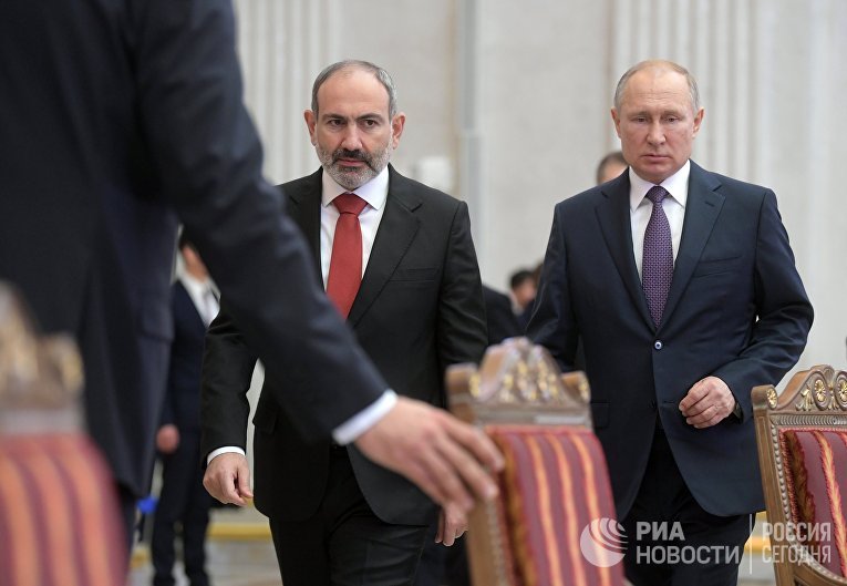 Премьер-министр РА Пашинян направил письмо президенту РФ Путину