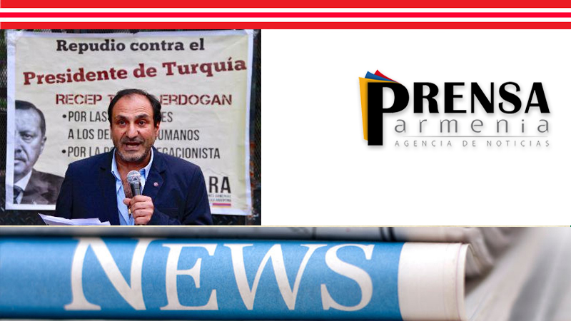 Prensa Armenia. Армянская община Аргентины протестует против визита Эрдогана